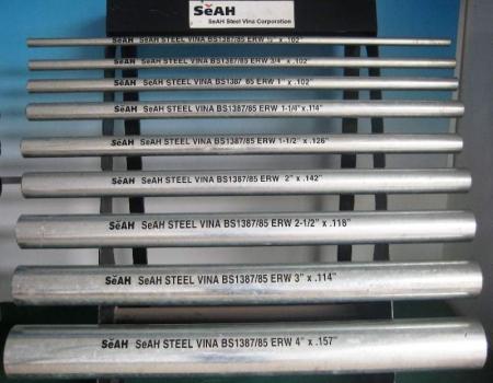 Ống thép mạ kẽm SeAH - Ống thép SeAH giá rẻ tại TPHCM